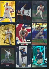 GREG MADDUX Assorted Cards 2000-2009 Pick From List Inserts Base Qty Discount