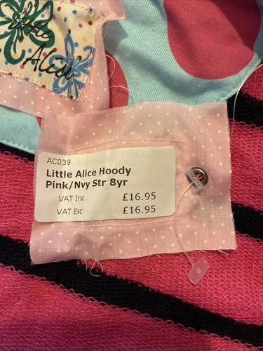 Little Alice Girls Zip-Up Hoodie - Picture 8 of 9