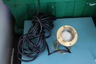 DABMAR 12V SOLID BRASS POND OUTDOOR HALOGEN ADJUSTABLE SMALL LIGHT 30' CORD