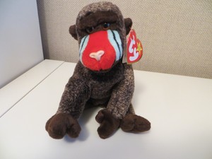 baboon soft toy