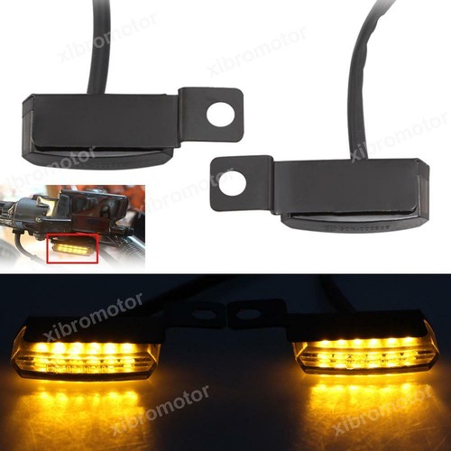 Custom LED Motor Car Turn Signal Indicator Flasher Amber Blinker Light Lamp US - Picture 5 of 12