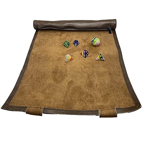 Desplazamiento portátil plegable para juegos D&D - bandeja rodante y almacenamiento de dados - Imagen 8 de 14