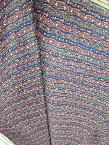3 Yards Cotton Fabric 44" Wide Cranston Striped Sewing Quilting Vintage - Picture 4 of 7