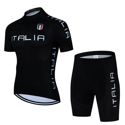 Summer Clothing Cycling Clothes Kits Short Sleeve Bib Shorts Men's Breathable - Picture 3 of 35