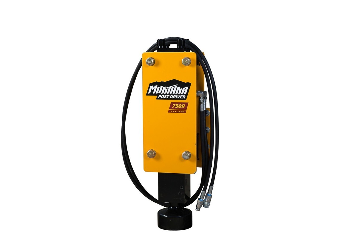 Montana 750 Post Driver Pounder Attachment Fits Bobcat Mini