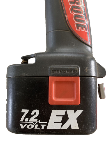 CRAFTSMAN (7.2V) 3/8" CORDLESS DRILL/DRIVER MODEL NO.(315.114500) ~~WITH CASE - Picture 2 of 7