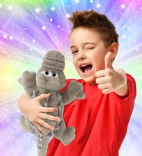 SUPER-SOFT PLUSH - GREY ALLIGATOR SMALL 14"