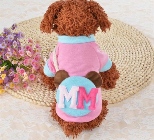 Hundebekleidung Hundepulli Pullover Hoodie Chihuahua Rosa Yorky XS Pulli T Shirt - Bild 2 von 2