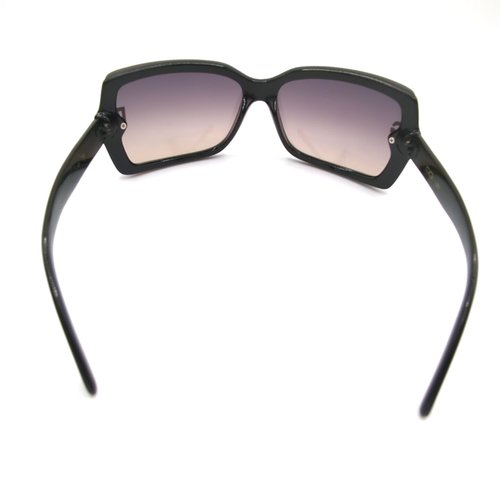 Vintage Dolce & Gabana D&G Sunglasses | Y2K Oversized Black Frame | Logo Temples - Picture 6 of 12