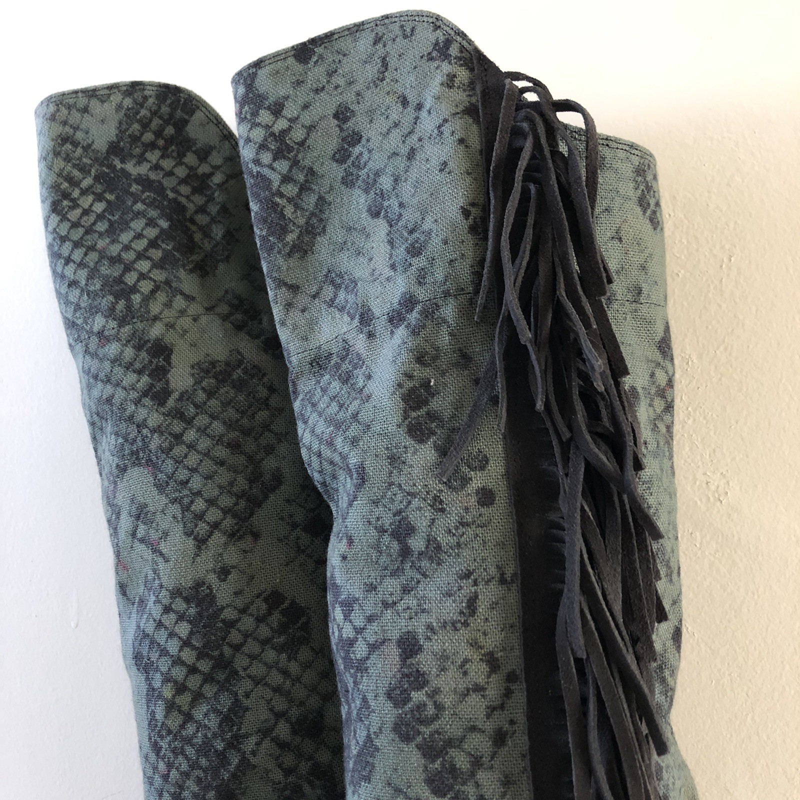 Isabel Marant Python Print Fringe Boots - Size 37 37 37 (EU) 3ec27d Isabel Marant Python Print Fringe Boots - Size 37 37 37 (EU) 3ec27d