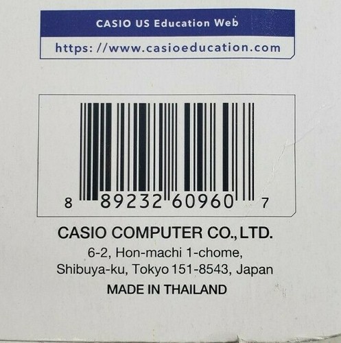 Casio - Graphing Calculator - White - fx-9750GIII-WE - New Sealed - Picture 11 of 11