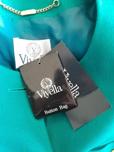 Viyella Petite Women’s Jacket Size 12 Turquoise/Teal New With Tags - Picture 5 of 5