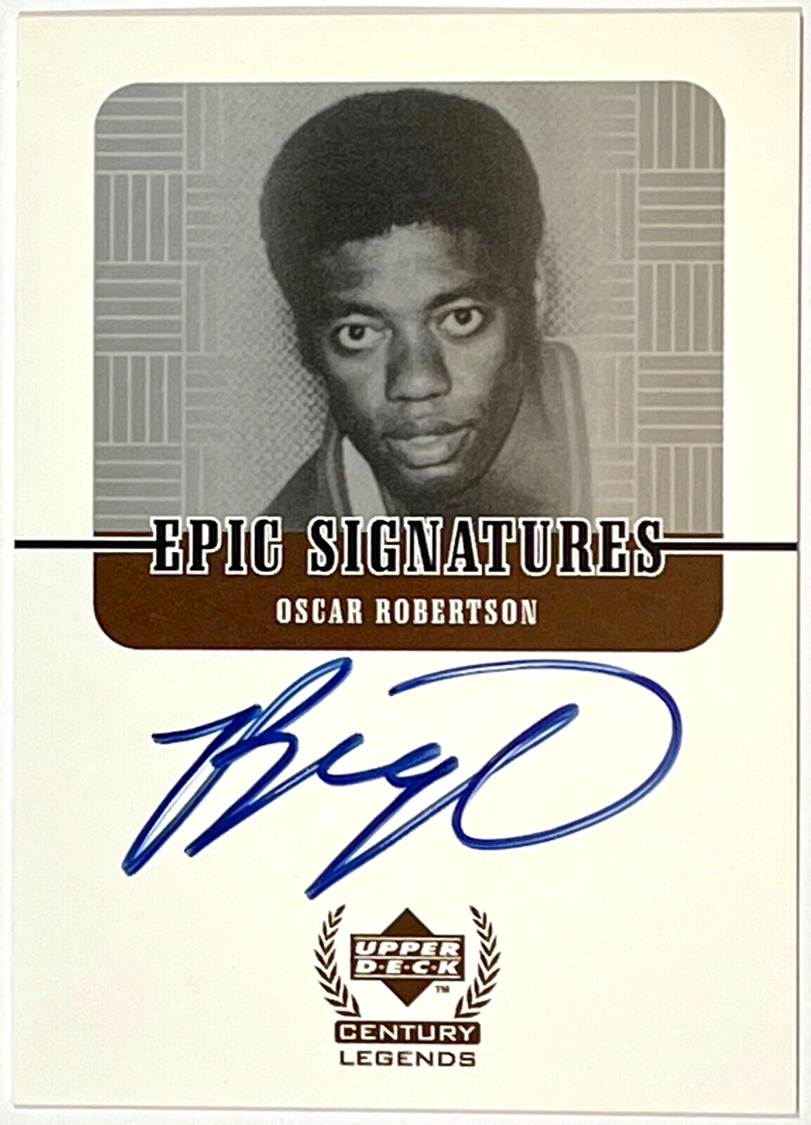 1998-99 Upper Deck Century Legends Epic Signatures Oscar Robertson #OR
