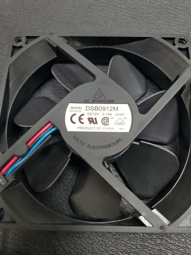Delta FAN Model DSB0912M DC 12V 0.19A -4H47 Fan - Picture 2 of 4