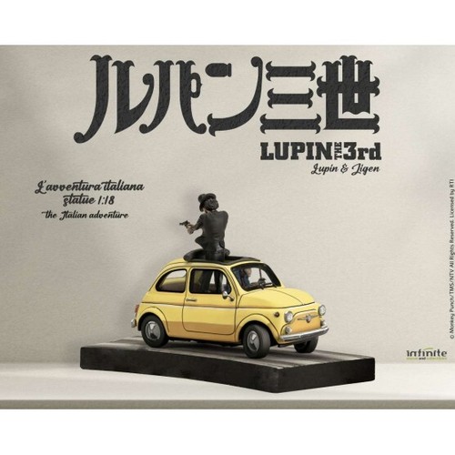 Lupin 3rd L'avventura Italiana Statue "Lupin & Jigen" 1:18 - Picture 2 of 11