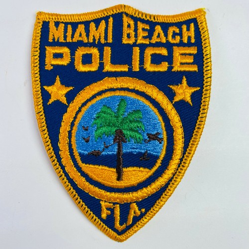 Miami Beach Police Miami-Dade County Florida FL Patch B2A | eBay