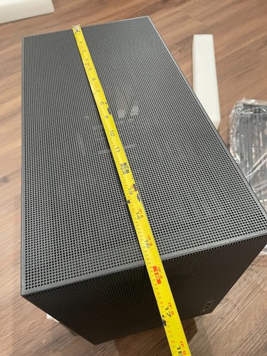 Black Mid Tower Gaming Computer Case, 1 X Fan Pre-Installed. SIZE : 12 X 8 X 16 - Picture 13 of 14