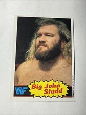1985 Topps WWF Big John Studd