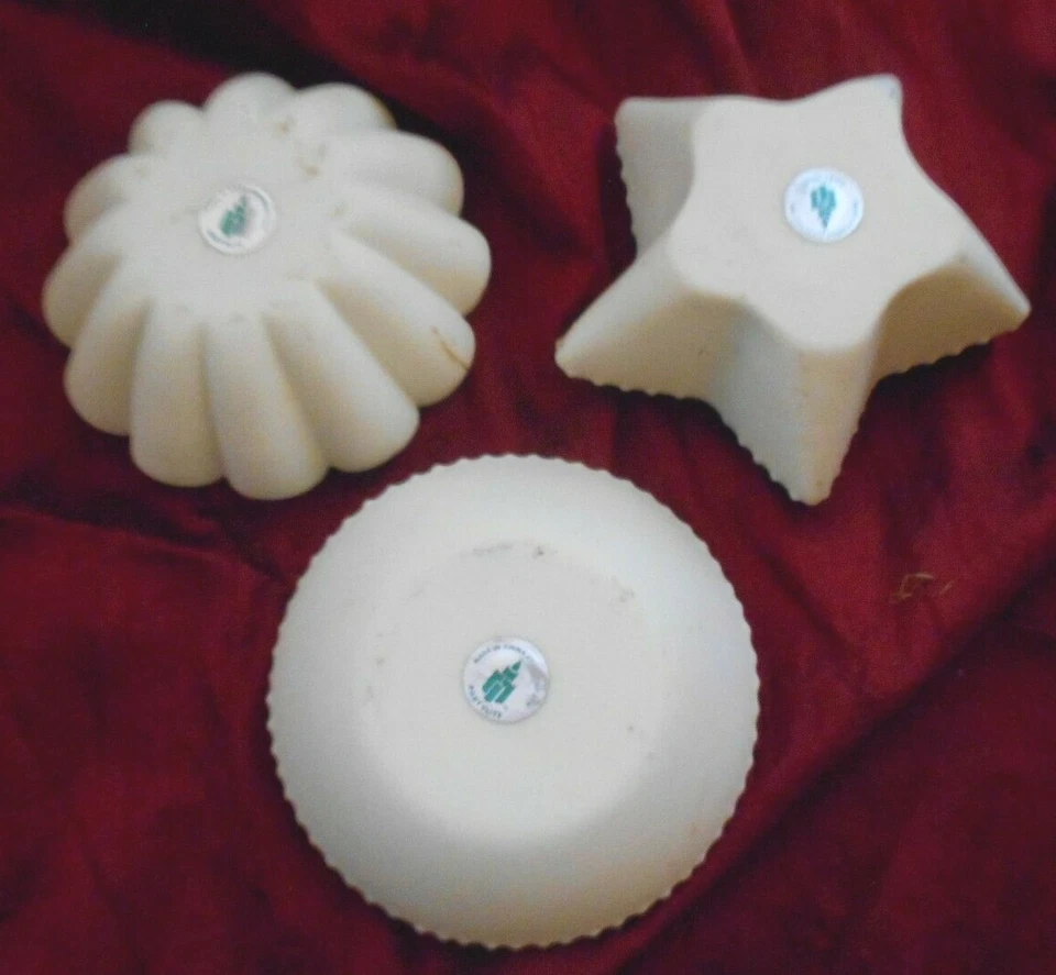3 Candelabros PartyLite Sea Drifters Bisque Sea Shells Tealight Núcleo de cabina Foto 2 de 2
