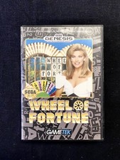 Wheel of Fortune (Sega Genesis, 1992) Complete In Box CIB Authentic Tested