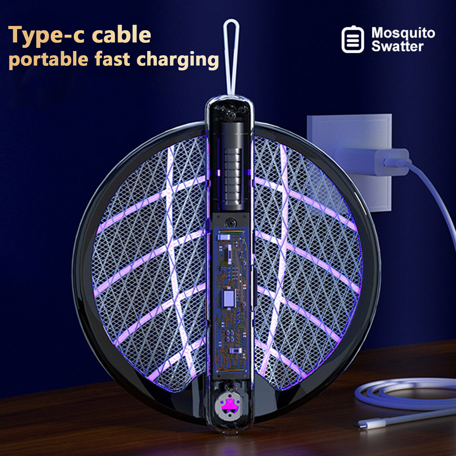 foldable-electric-mosquito-swatter-usb-1000mah-mosquito-killer-light