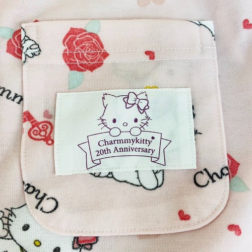 Sanrio Charmmy Charmy Kitty Pajamas Dress L Long Sleeve Pink Cat Rose Kawaii JP - Picture 5 of 24