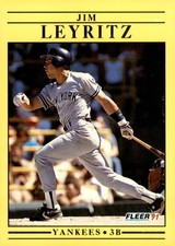 S1R7: 1991 FLEER BASEBALL #'S 501-720 YOU PICK .99 - 2.00
