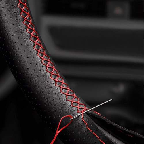 Funda de volante de cuero para Opel Insignia Vauxhall Insignia 13-17 Buick estantería - Imagen 9 de 20