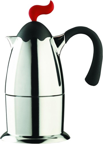 Casa Bugatti Volcano Postmodern Design / Teseo Berghella Espressomaschine Herdplatte - Bild 1 von 14