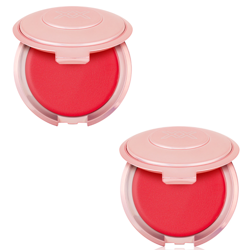 2 x REVOLUTION XX Balm Blush Lip, Cheek & Base Enhancer 7g – Aura Coral