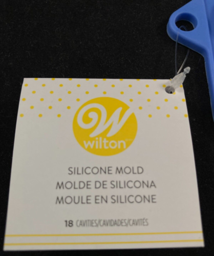 Diamond Gems - Silicone Mold - 18 Mold Tray - Blue - Wilton - Picture 4 of 6