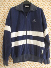 Veste Le Coq Sportif Yannick Noah Vintage Velour Jacket 80'S Tracksuit - M