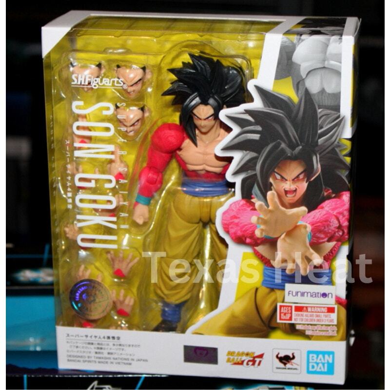 Figura S.H.Figuarts Dragonball GT SS4 Super Saiyan 4 Goku Bandai Tamashii SHF