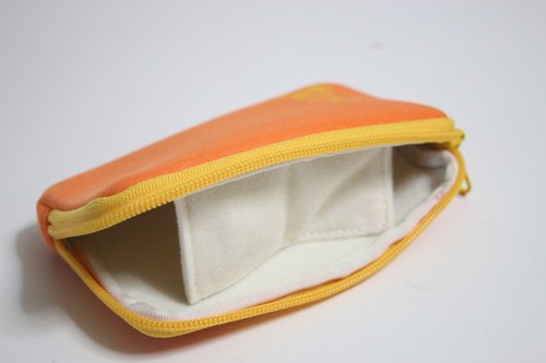 Club Nintendo Mario Carrying Soft Pouch- Orange for Nintendo DS Lite from Japan - Picture 8 of 9