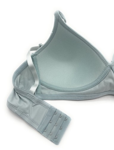 Sexy 6 pcs No Wire Full Cup Wireless Lace Plain Light Padded Wire Free Bra A/B/C - Picture 6 of 44