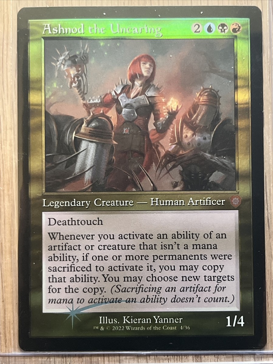 Ashnod the Uncaring (Retro Frame) - MTG - Commander: The