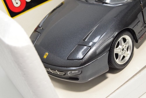 B37 BBURAGO BURAGO 1:18 3036 D FERRARI 456 GT 456GT 1992 MET. GRIS VEDES SIN ... - Imagen 5 de 23