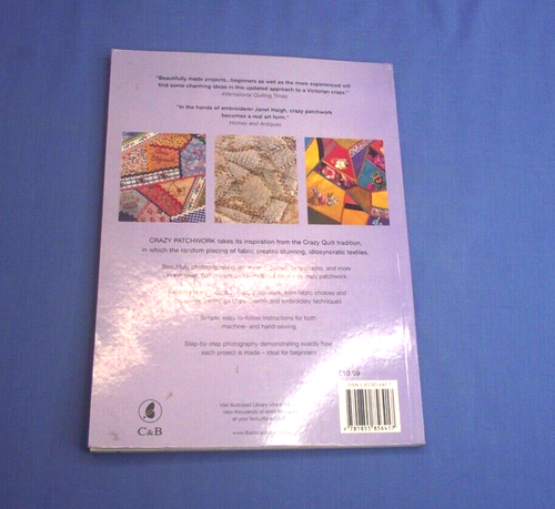 Crazy Patchwork By Janet Haigh - Paperback - Imagen 2 de 7