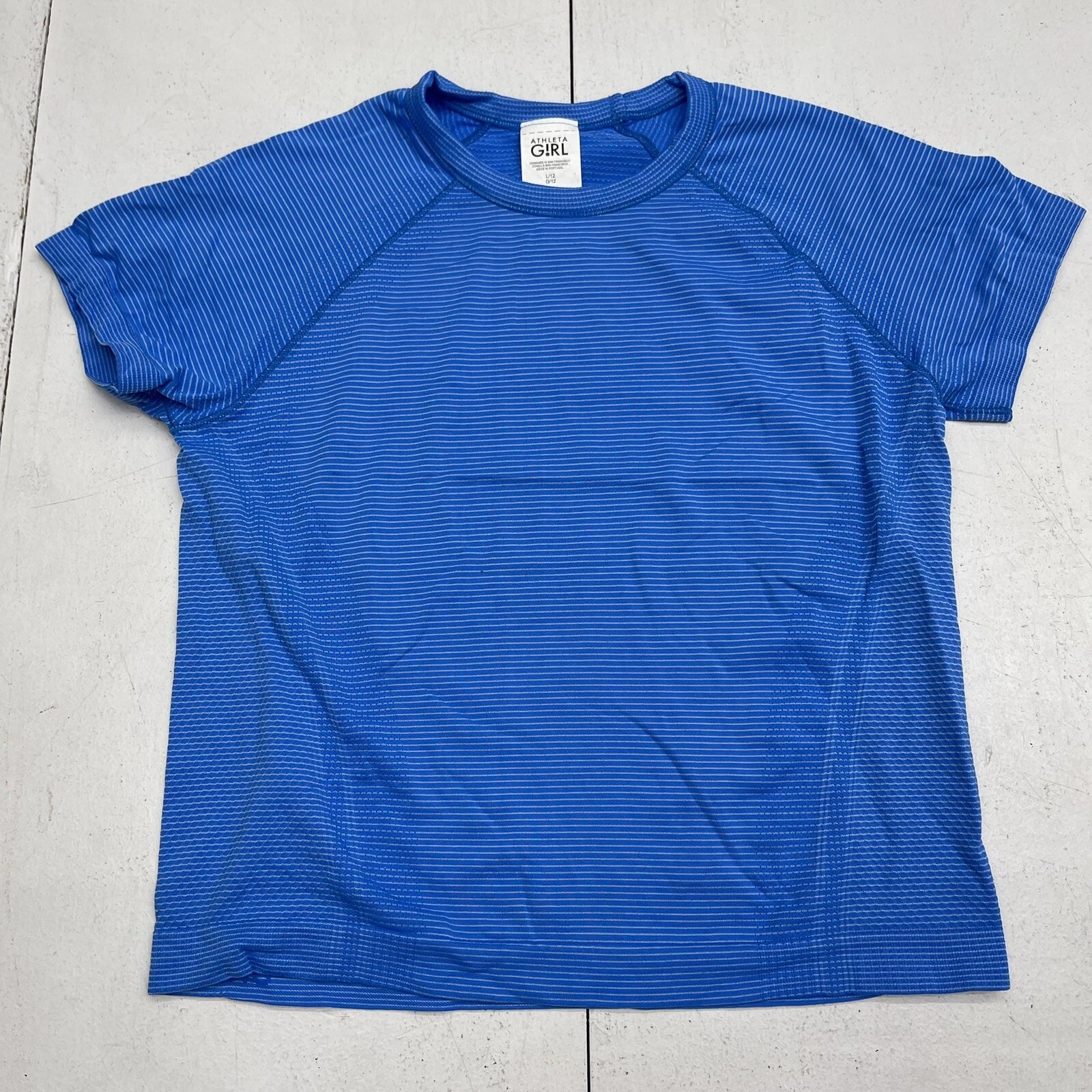 athleta power up seamless youth girls shirt