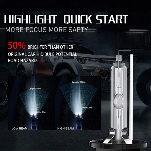 2pcs new OEM equipment manufacturer D2s 4300k 85122 xenon headlight bulb set - Picture 6 of 13