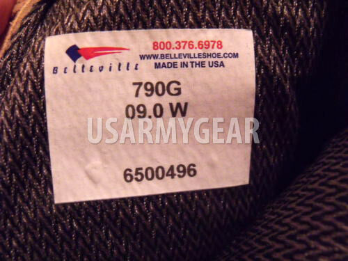 Militär Belleville wasserdicht US Armee Luftwaffe Flugarbeit 790G Goretex Stiefel - Bild 9 von 14