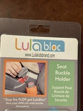 Lulabloc Seat Belt Holder 2 Pack BLACK NEW SEAT BELT HOLDERS
