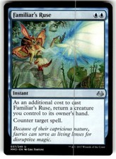 Familiar's Ruse Modern Masters 2017 Regular MTG