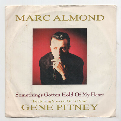 (L223) Marc Almond ft Gene Pitney, Something's Gotten Hold Of - 1989 - 7'' vinyl