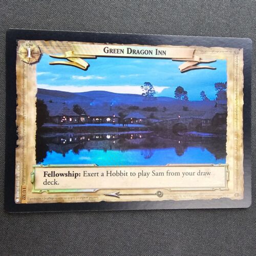Lord of the Rings/LotR TCG Fellowship/FotR Green Dragon Inn 1U322 FOIL - Picture 2 of 4