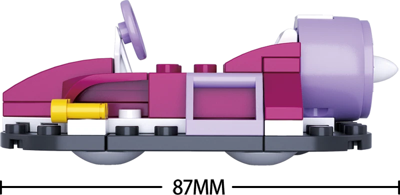 SLUBAN GIRLS DREAM HOVERCRAFT TOY BUILDING BRICK SET M38-B0600A  - Image 3 of 4