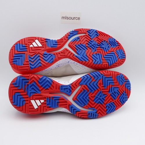 adidas Men's Adizero Cybersonic Tennis Shoes IG9513 Red/White/Blue - Picture 5 of 24