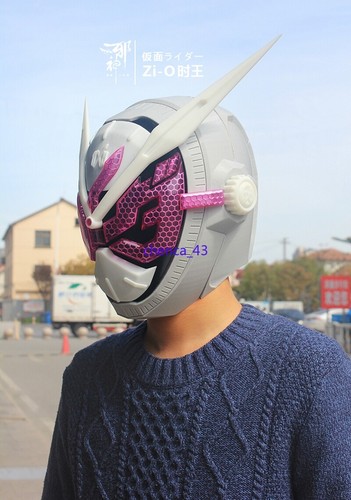 1PC Kamen Rider Ohma Zi-O Wearable Helmet 3D Print Full Face Mask Finished Paint - Picture 7 of 16