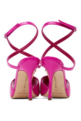 サンダル・ミュール Manolo Blahnik Hourani 105 Sandal Pink Manolo Blahnik Hourani 105 Sandal Pink | ShopSimon