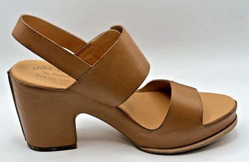 KORK-EASE San Carlos Brown Full Grain Leather 9M USA KE0006106 New In Box - Picture 4 of 16